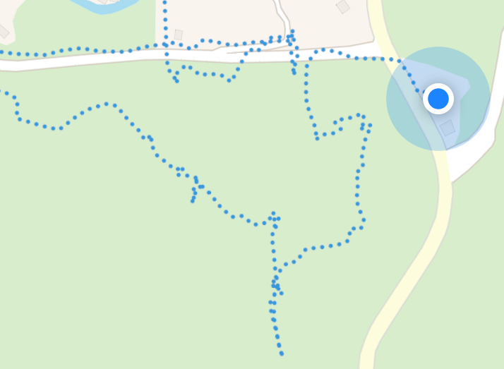 GPS地図アプリ
