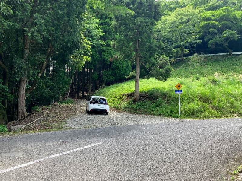 山林内 駐車位置