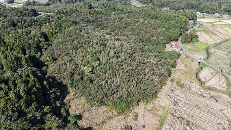 【西部分】対象地遠景