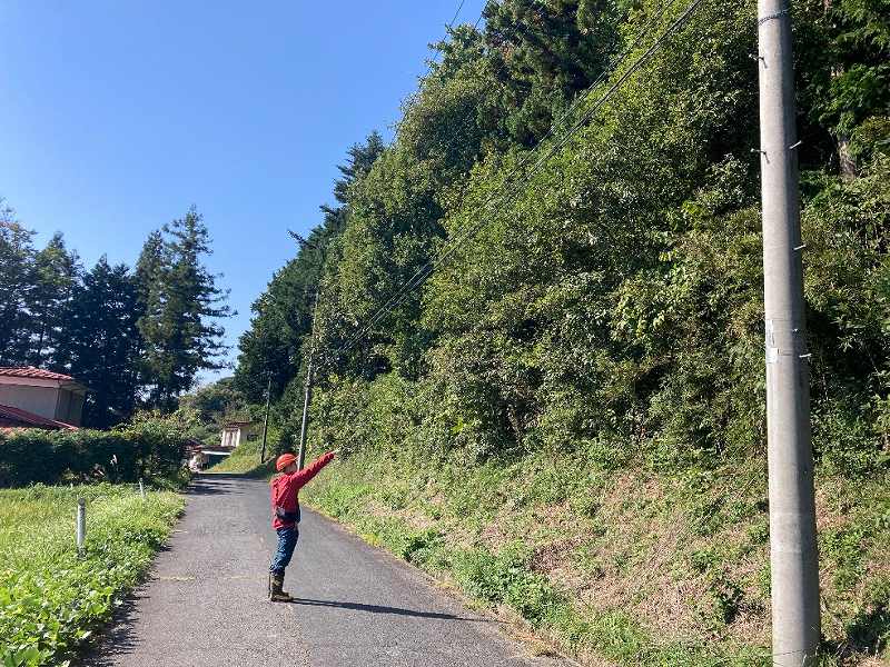 【東部分】前面道路※対象右