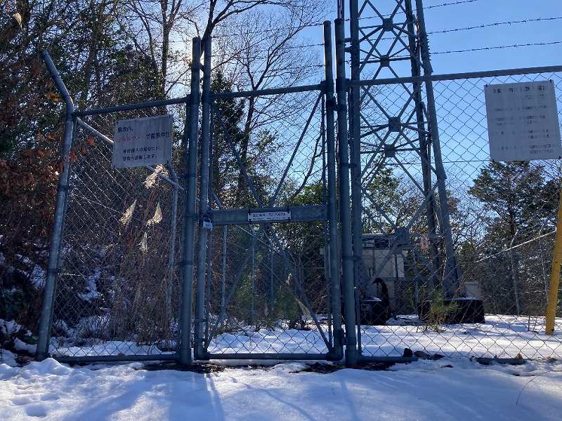 鉄塔付近の様子