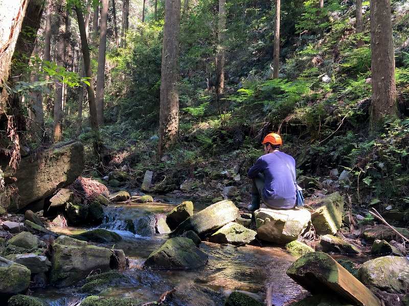 前面を通る川※対象地右